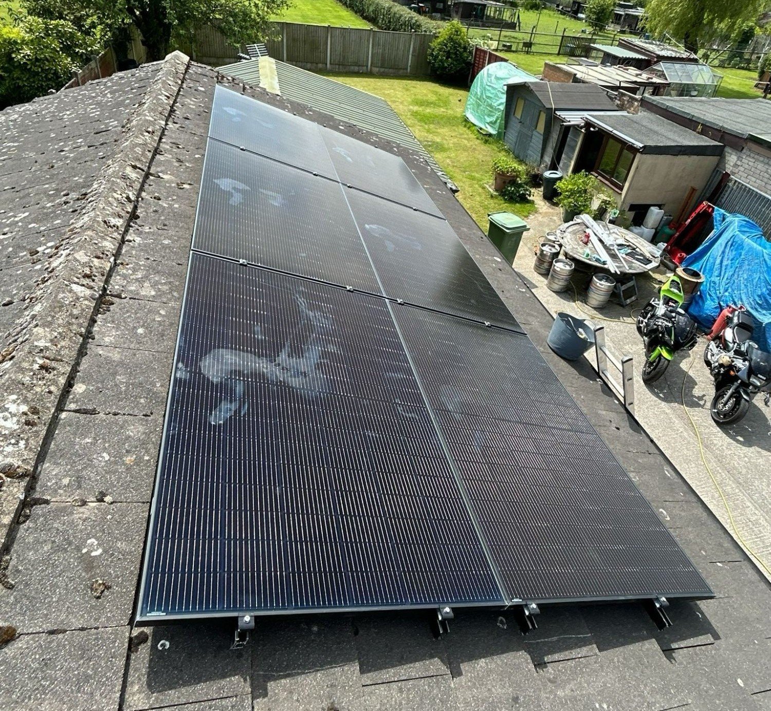 Rooftop solar PV installation, Heath House
